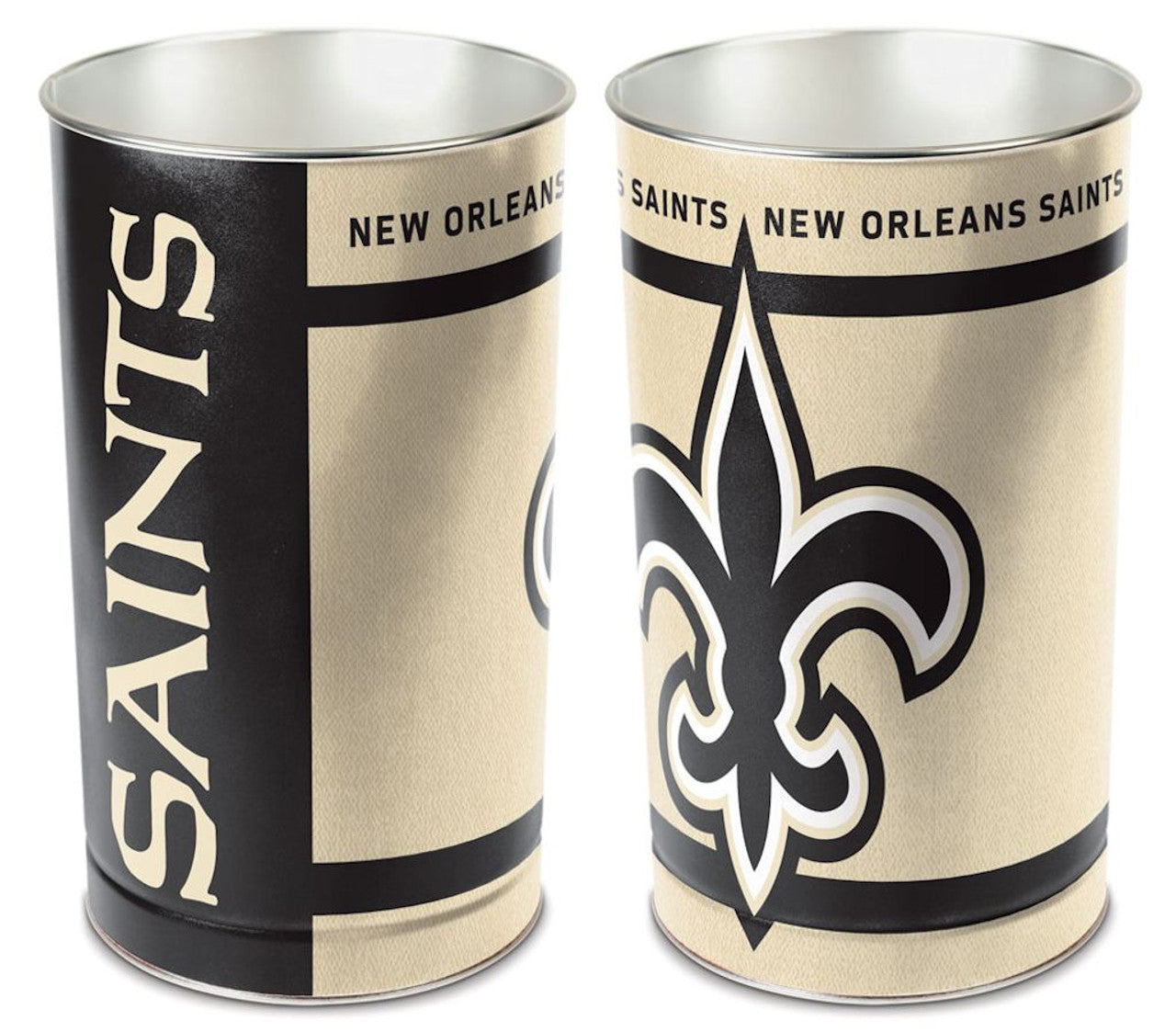 New Orleans Saints Wastebasket 15 Inch