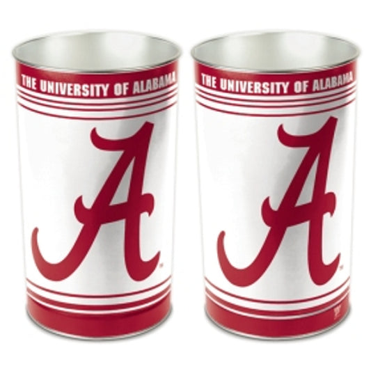 Alabama Crimson Tide Wastebasket 15 Inch