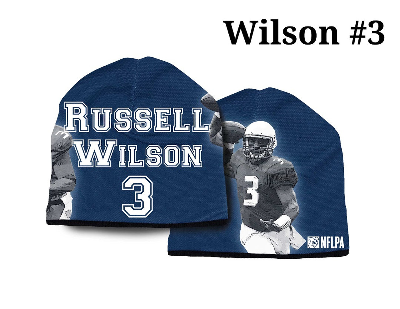 Seattle Seahawks Beanie Lightweight Russell Wilson Design