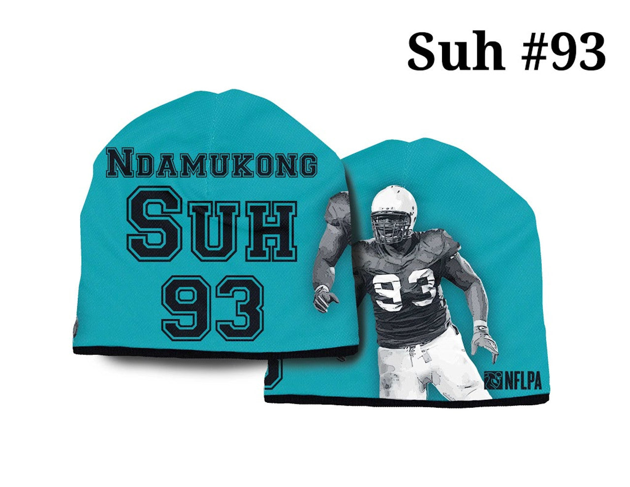 Miami Dolphins Beanie Lightweight Ndamukong Suh Design CO