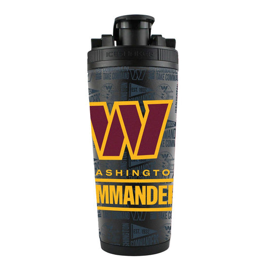 Washington Commanders Ice Shaker 26oz Stainless Steel