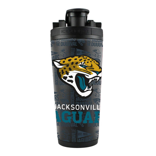 Jacksonville Jaguars Ice Shaker 26oz Stainless Steel