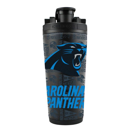 Carolina Panthers Ice Shaker 26oz Stainless Steel