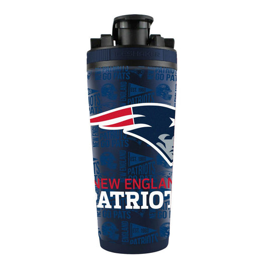 New England Patriots Ice Shaker 26oz Stainless Steel