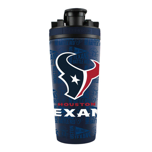 Houston Texans Ice Shaker 26oz Stainless Steel