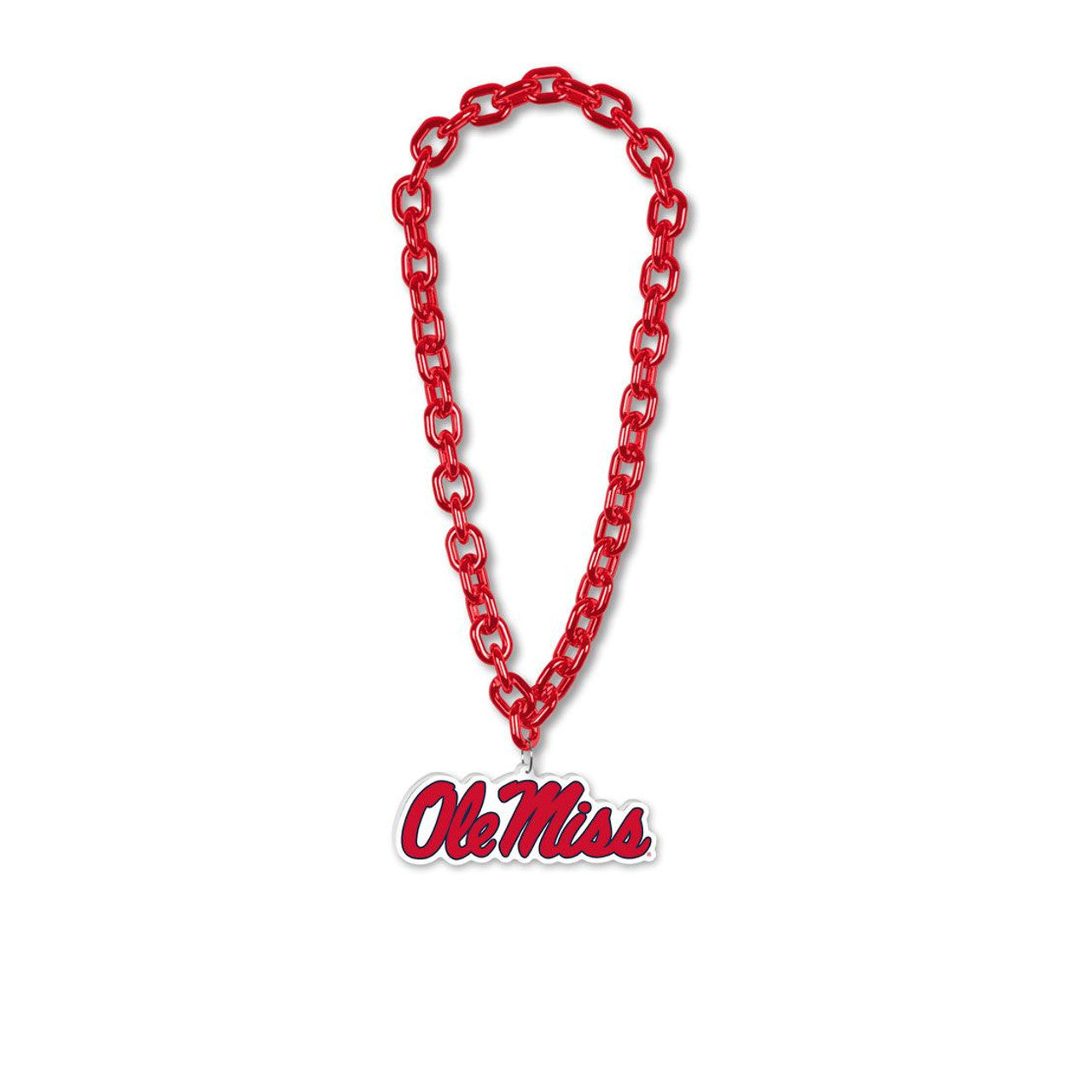 Mississippi Rebels Necklace Big Fan Chain