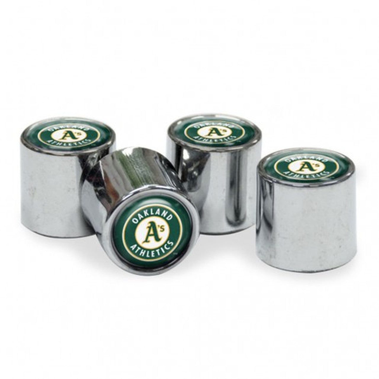 Oakland Athletics Valve Stem Caps