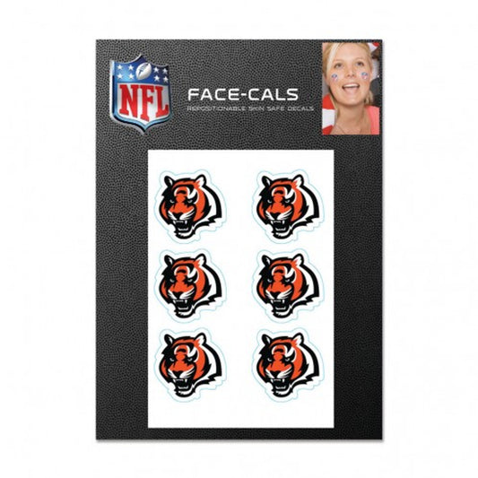 Cincinnati Bengals Tattoo Face Cals