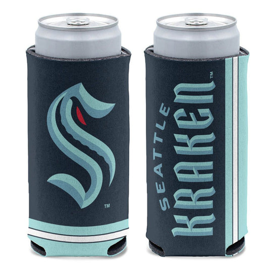 Seattle Kraken Can Cooler Slim Can Design