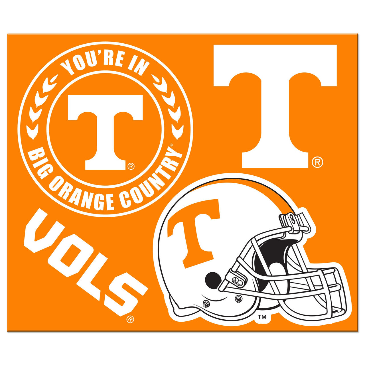 Tennessee Volunteers Magnet Kit 4 Piece CO