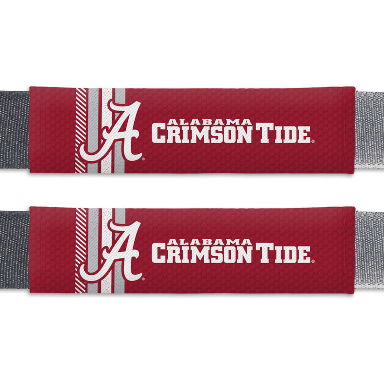 Alabama Crimson Tide Seat Belt Pads Rally Design CO