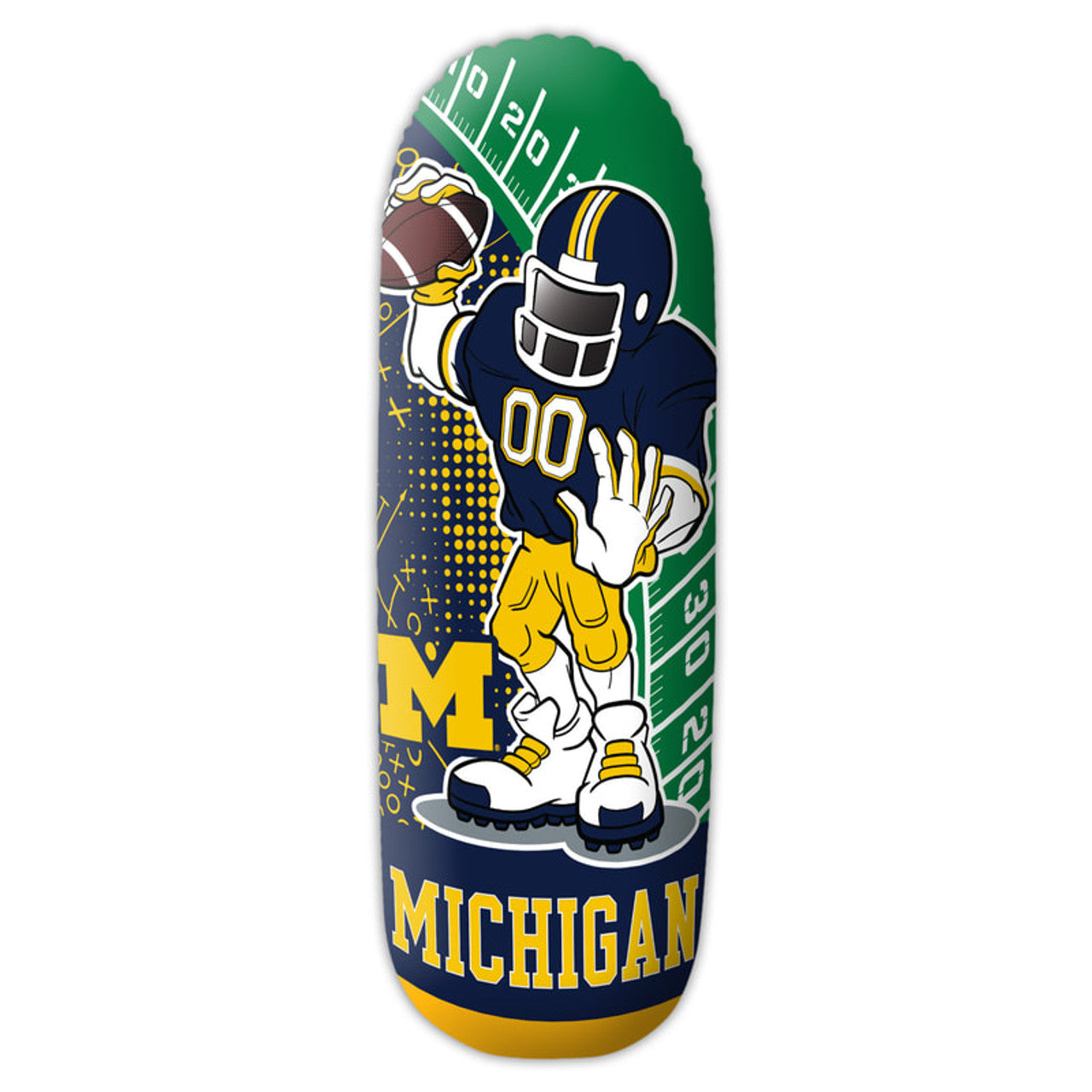 Michigan Wolverines Bop Bag Rookie Water Based CO