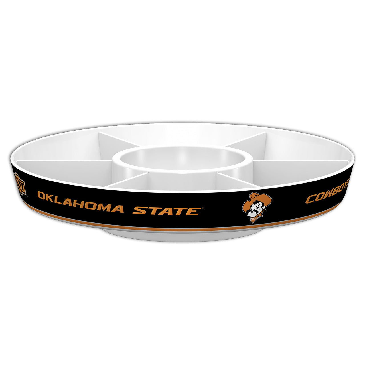 Oklahoma State Cowboys Party Platter Alternate CO