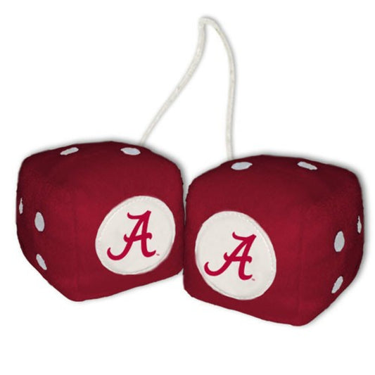 Alabama Crimson Tide Fuzzy Dice CO