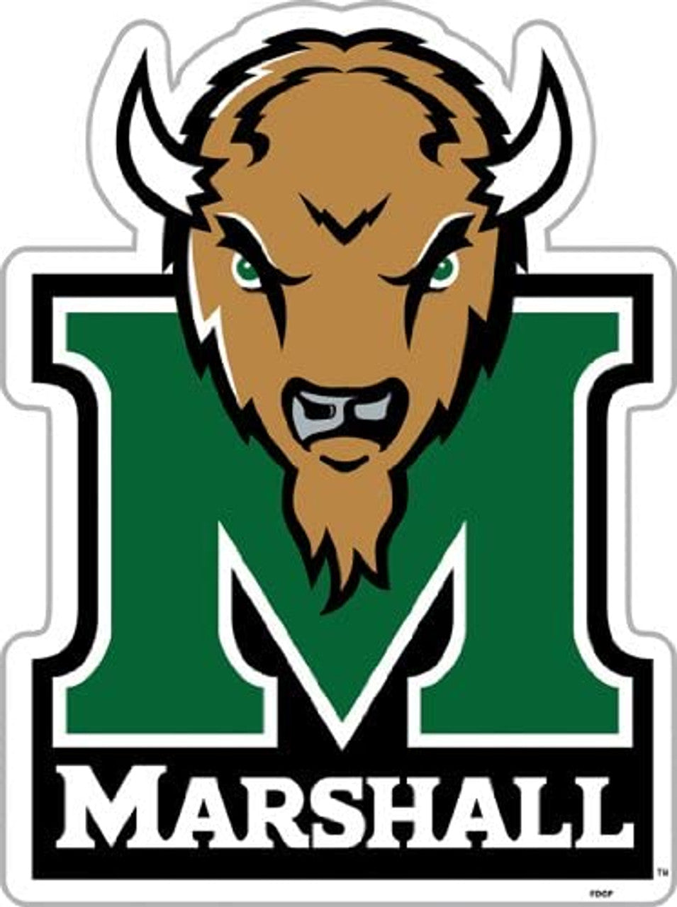 Marshall Thundering Herd Magnet Car Style 12 Inch CO