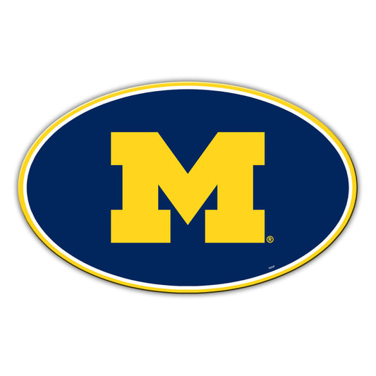 Michigan Wolverines Magnet Car Style 8 Inch CO