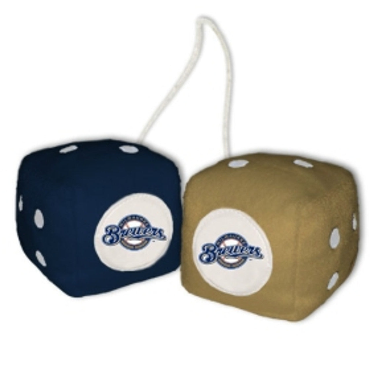 Milwaukee Brewers Fuzzy Dice CO