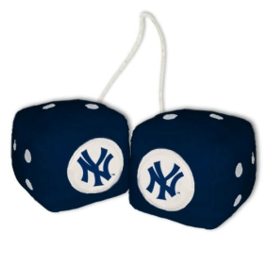 New York Yankees Fuzzy Dice CO