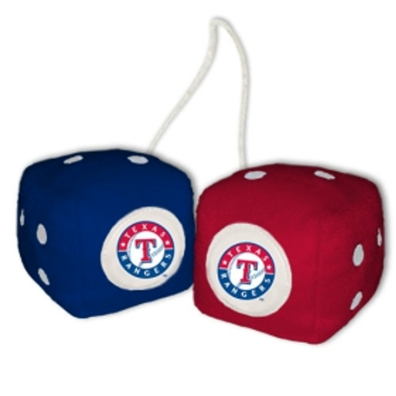 Texas Rangers Fuzzy Dice CO