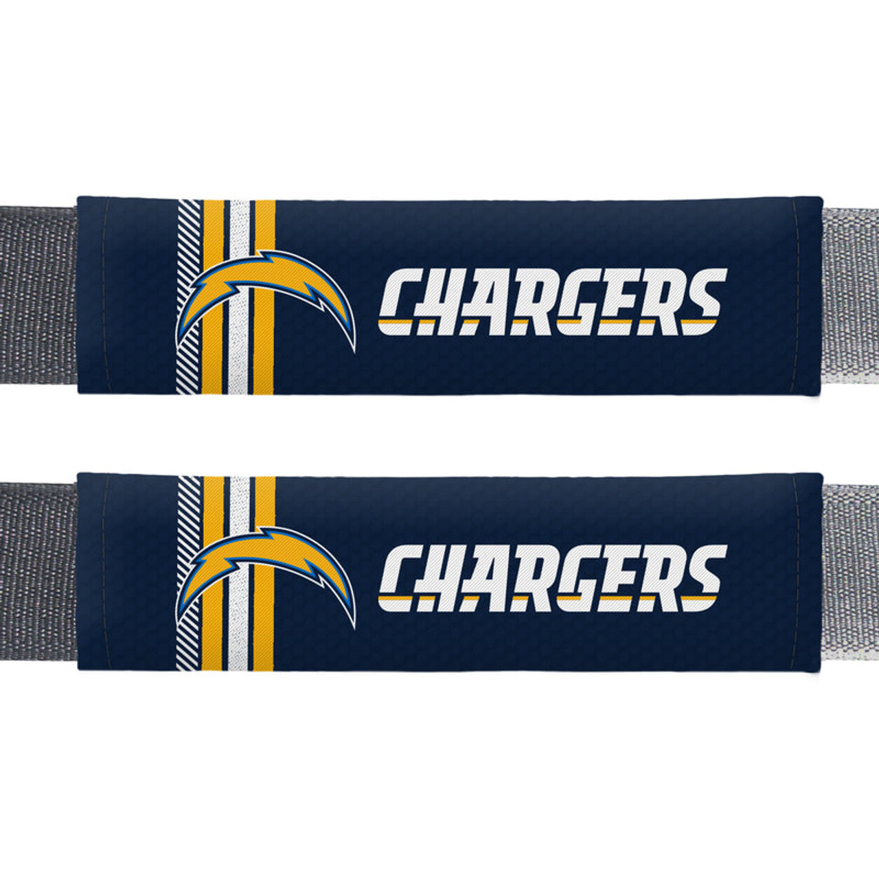 Los Angeles Chargers Seat Belt Pads Rally Design CO