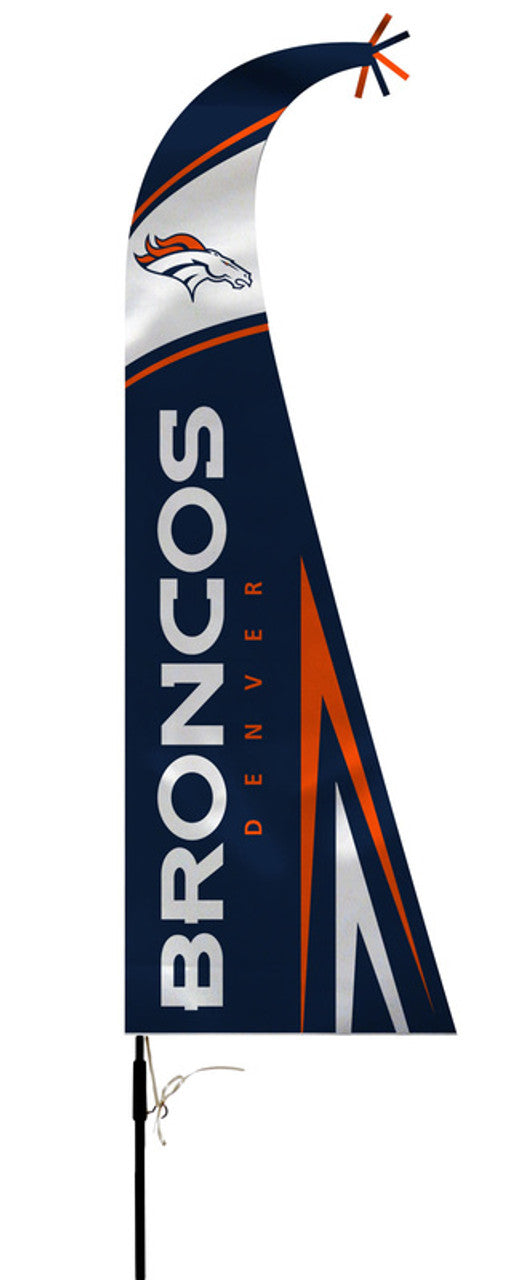 Denver Broncos Flag Premium Feather Style CO