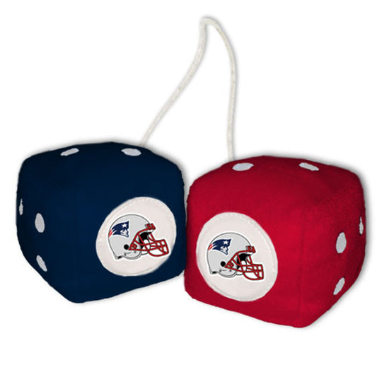 New England Patriots Fuzzy Dice CO