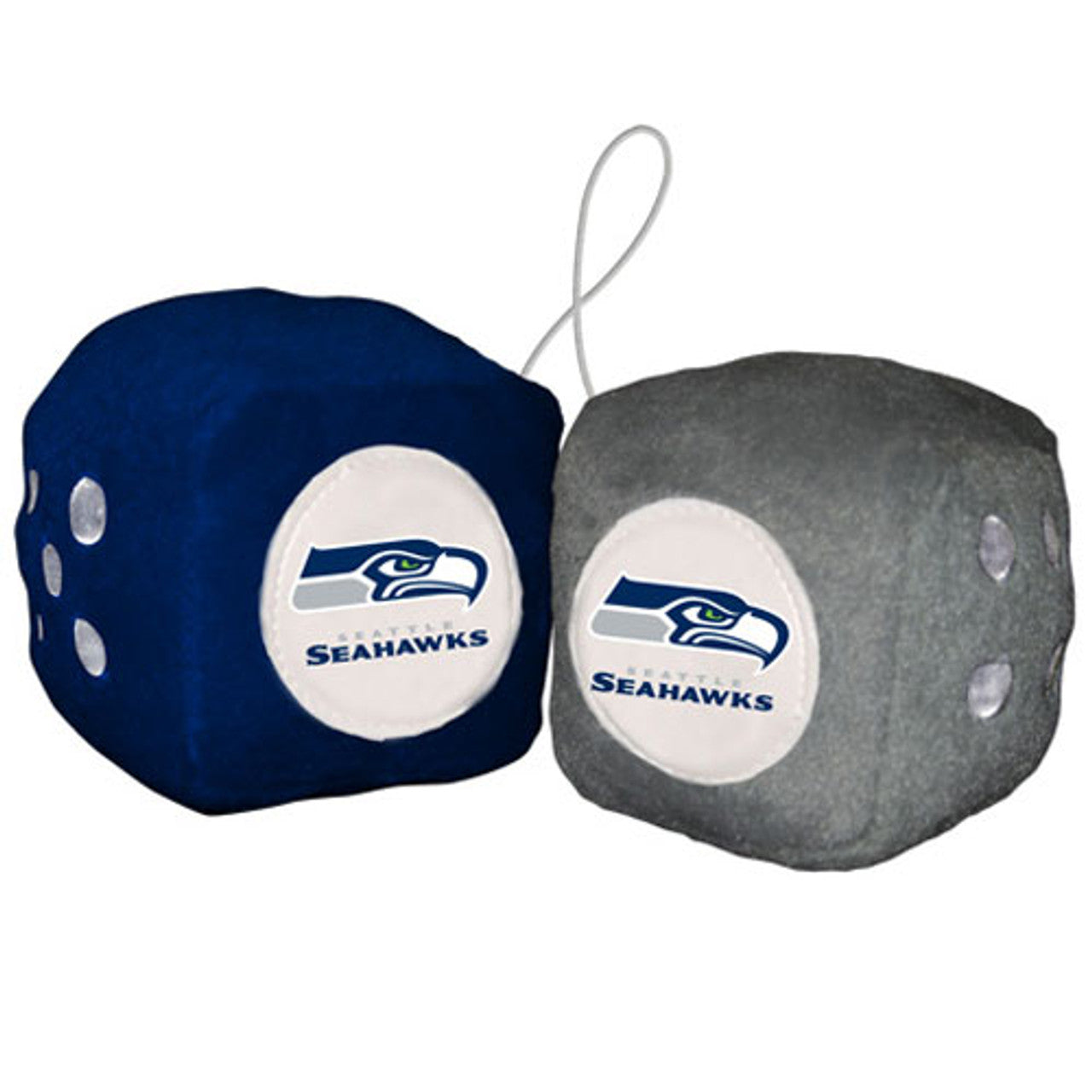 Seattle Seahawks Fuzzy Dice CO