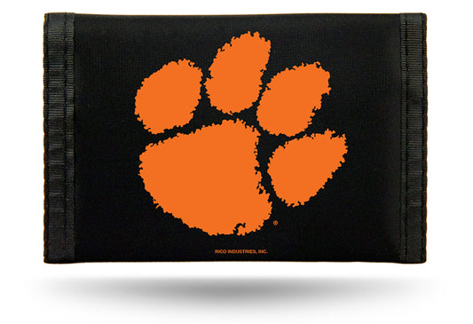 Clemson Tigers Wallet Nylon Trifold