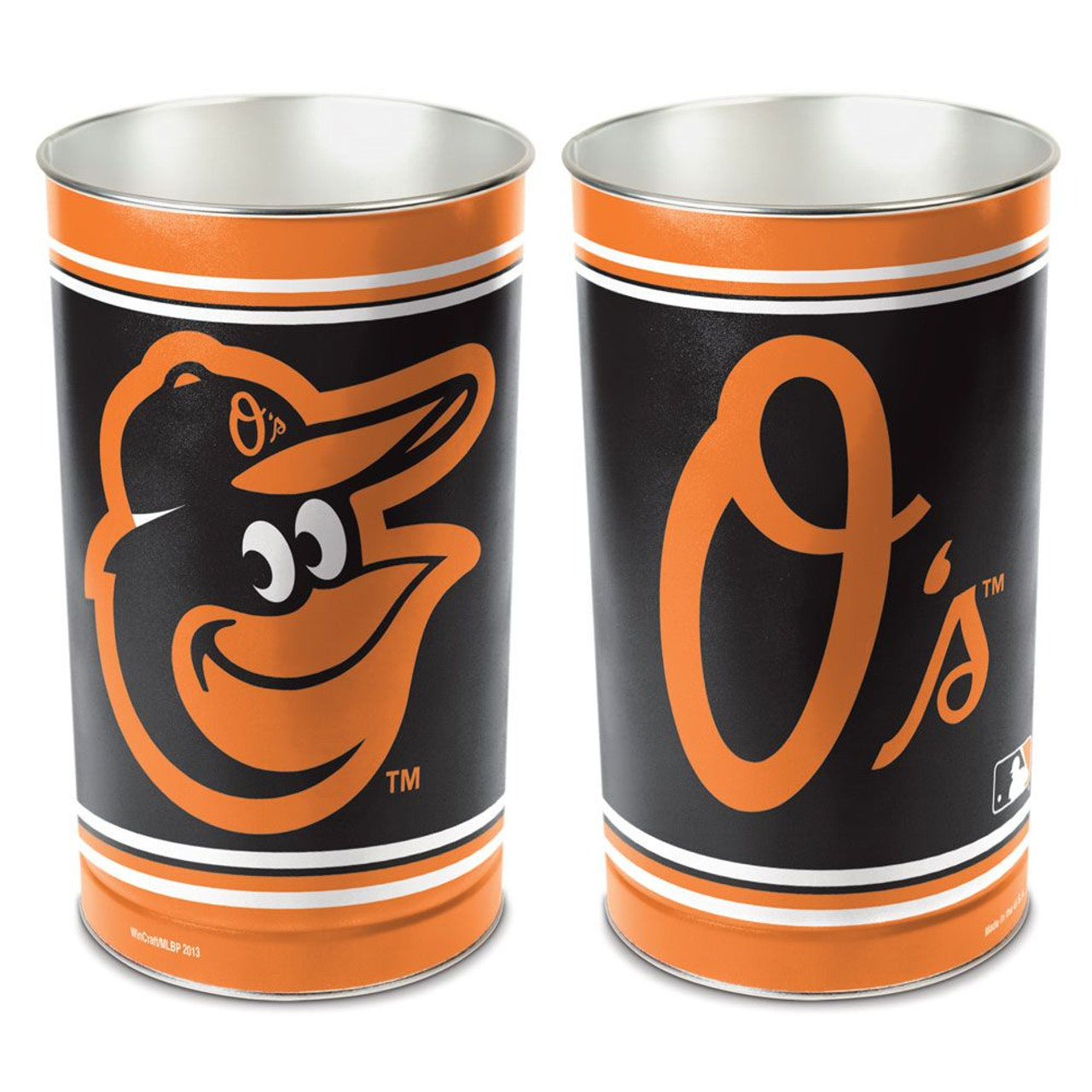 Baltimore Orioles Wastebasket 15 Inch