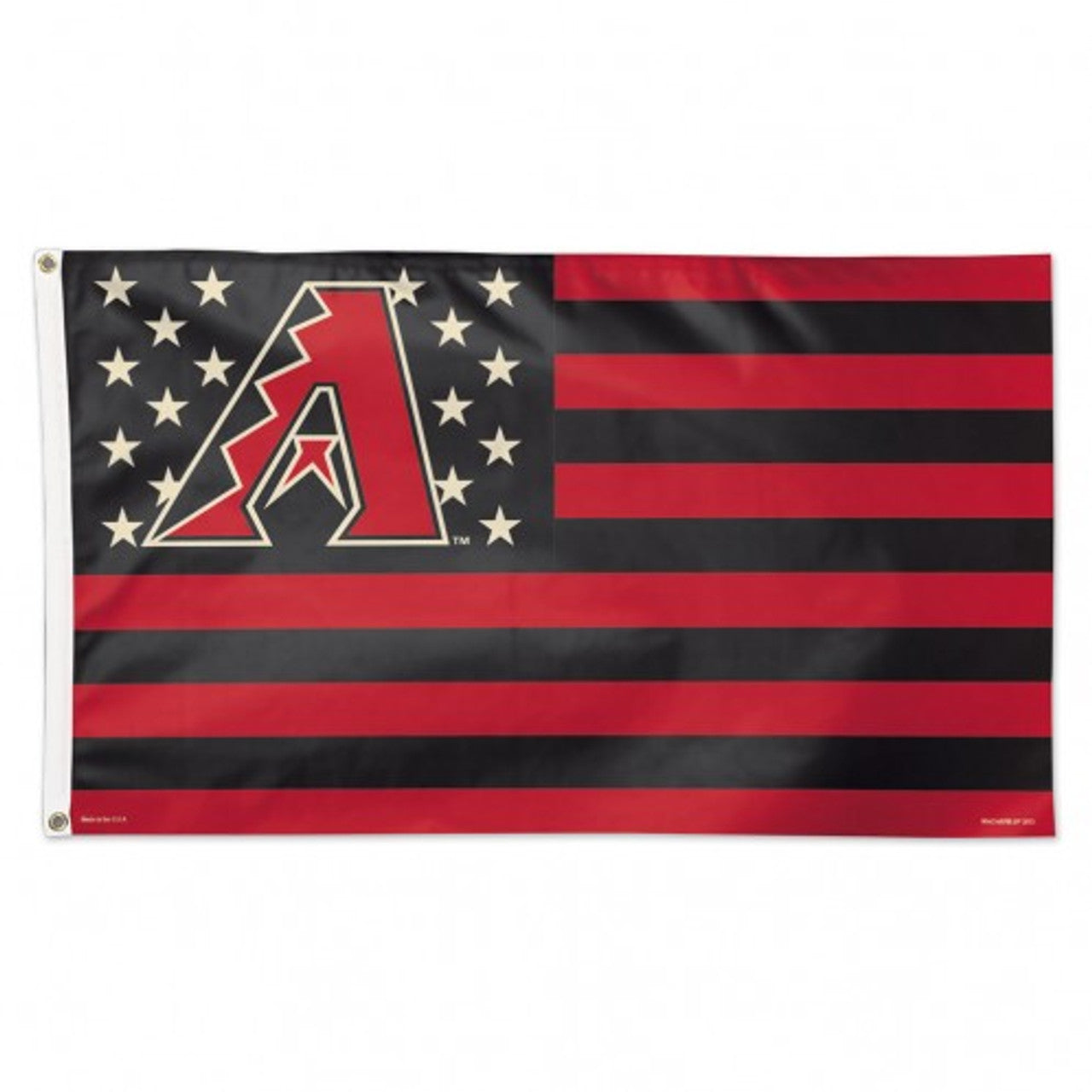 Arizona Diamondbacks Flag 3x5 Deluxe Style Stars and Stripes Design