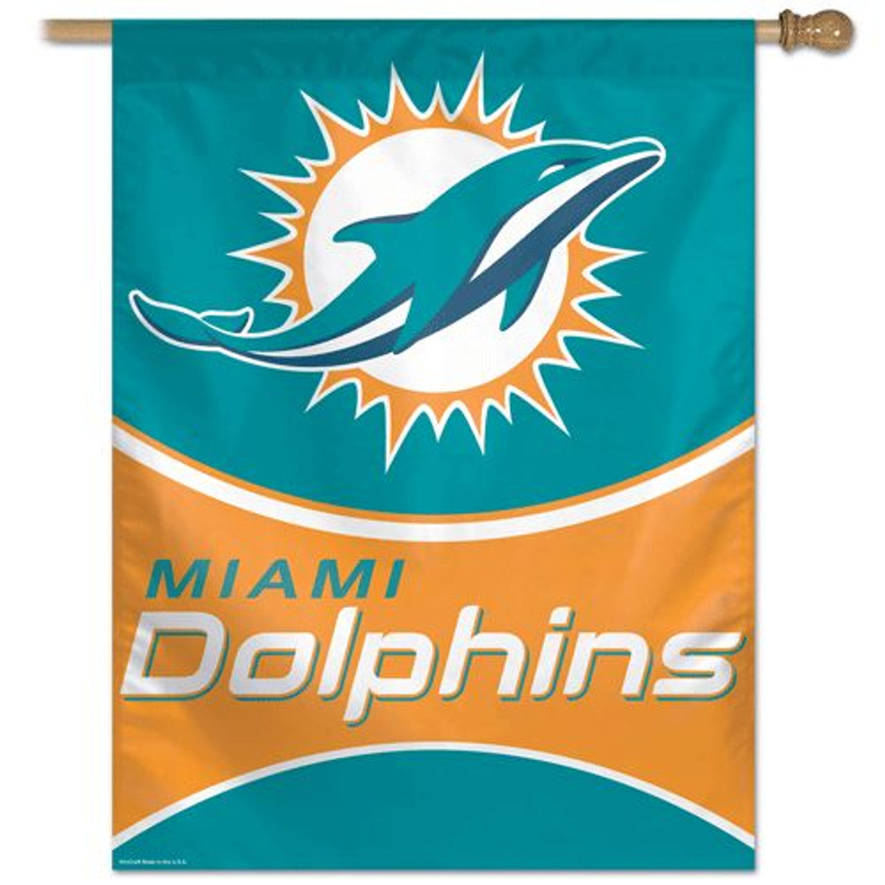 Miami Dolphins Banner 28x40