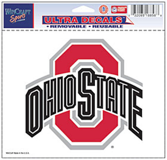 Ohio State Buckeyes Decal 5x6 Ultra Color