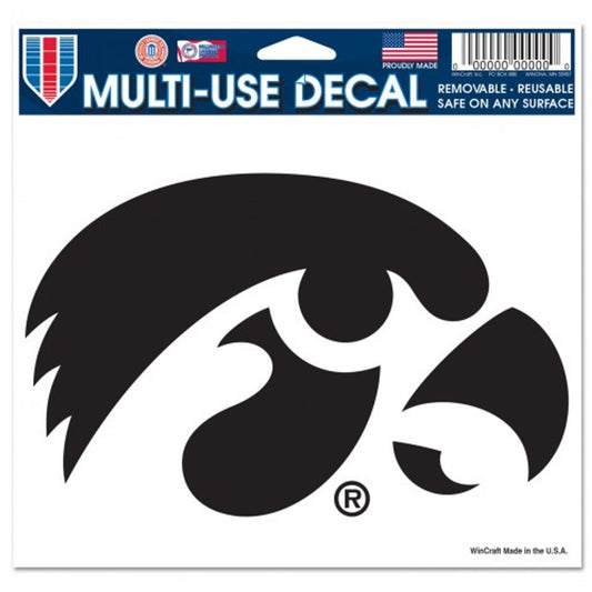 Iowa Hawkeyes Decal 5x6 Ultra Color