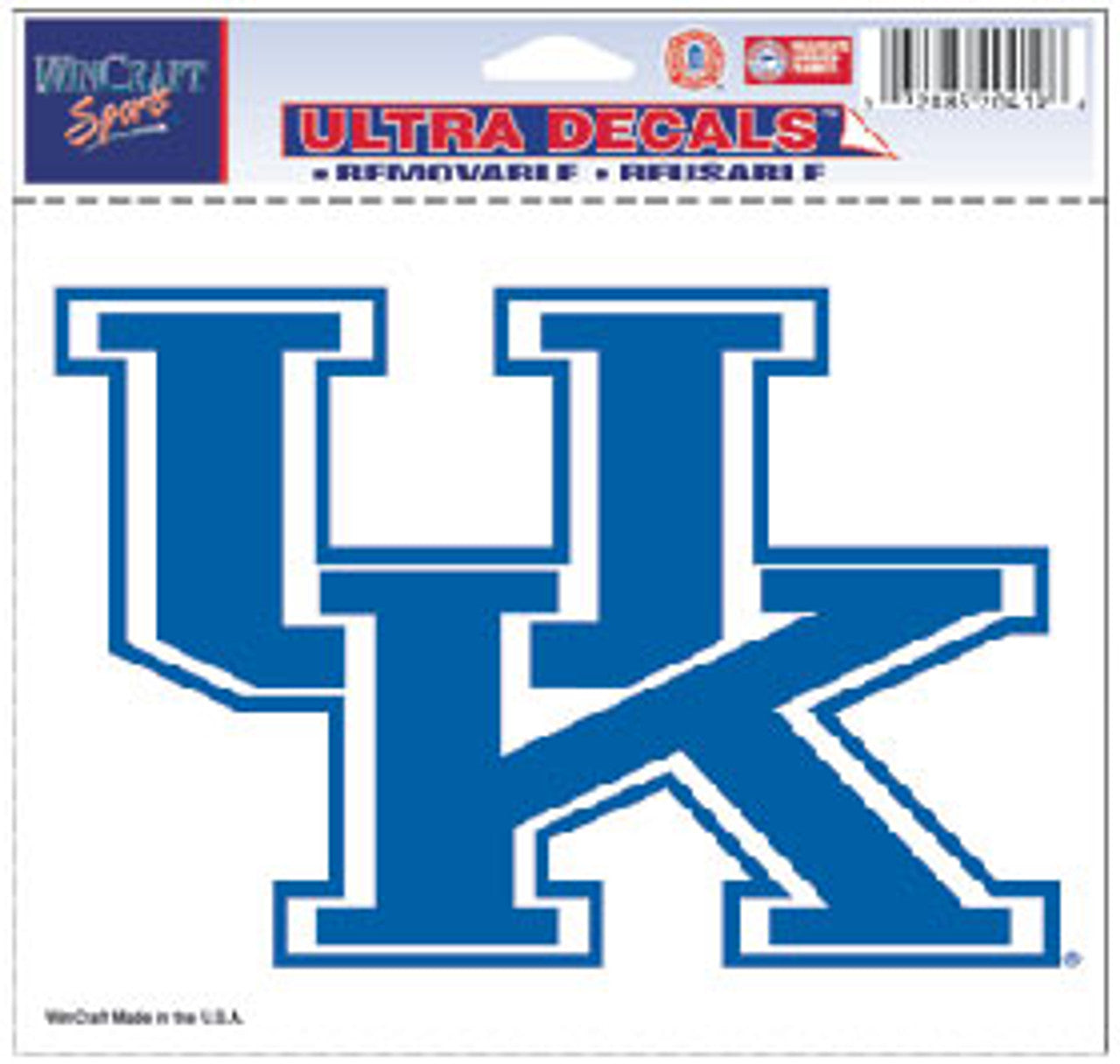 Kentucky Wildcats Decal 5x6 Ultra Color