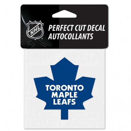 Toronto Maple Leafs Decal 4x4 Perfect Cut Color