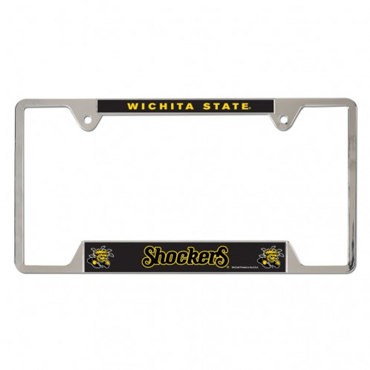 Wichita State Shockers Metal License Plate Frame