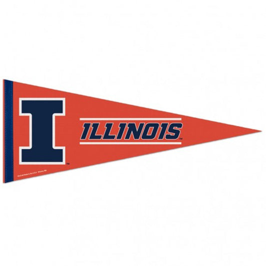 Illinois Fighting Illini Pennant 12x30 Premium Style