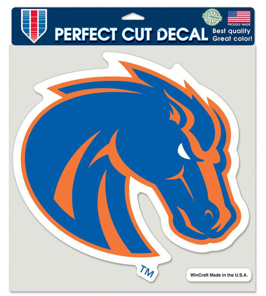 Boise State Broncos Decal 8x8 Die Cut Color