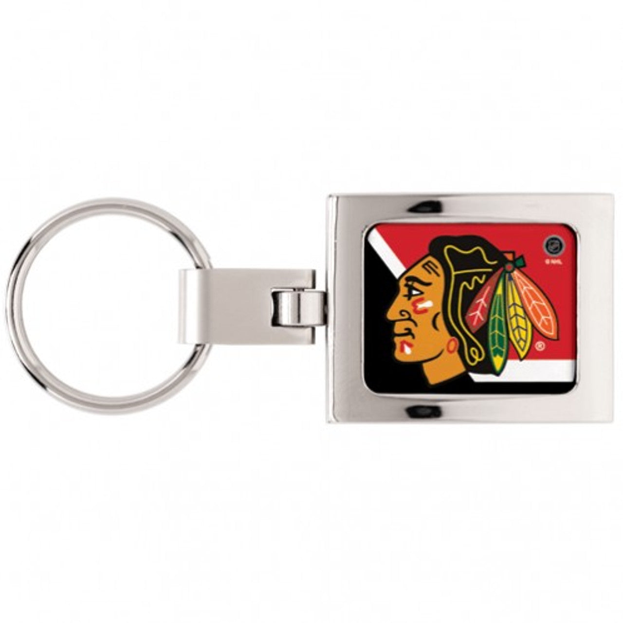 Chicago Blackhawks Key Ring Premium Domed