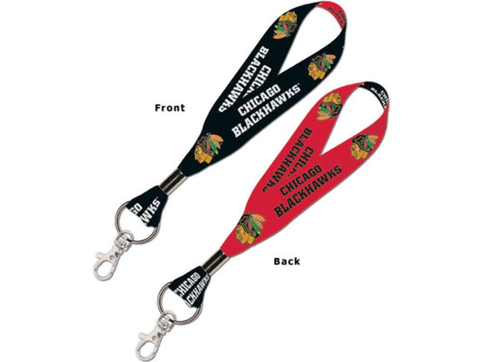 Chicago Blackhawks Key Strap 1 Inch