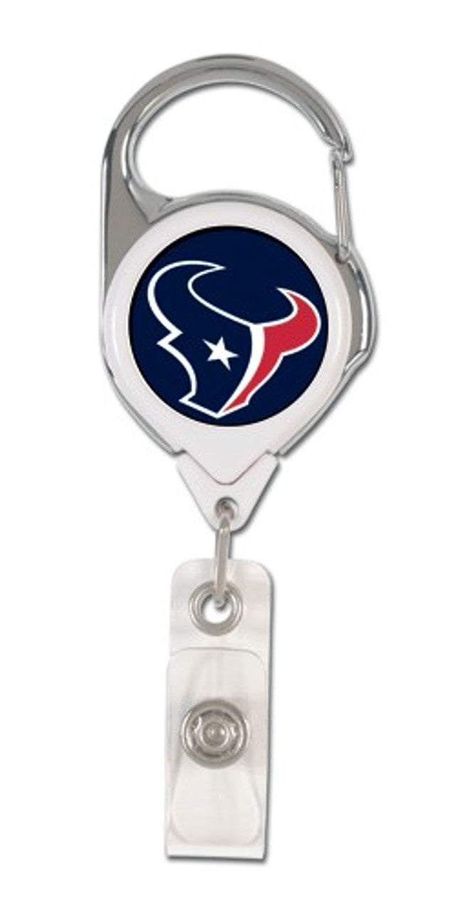 Houston Texans Retractable Premium Badge Holder