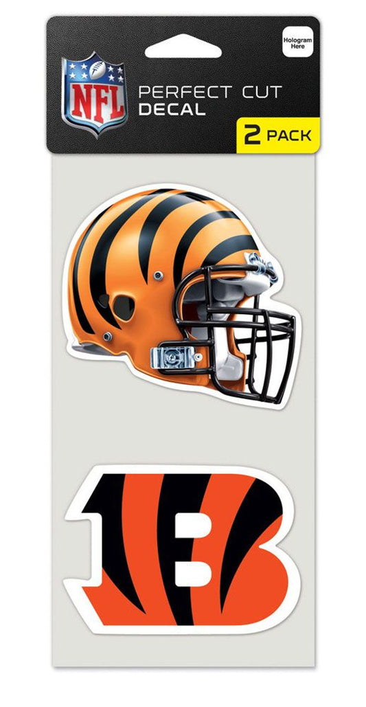 Cincinnati Bengals Set of 2 Die Cut Decals