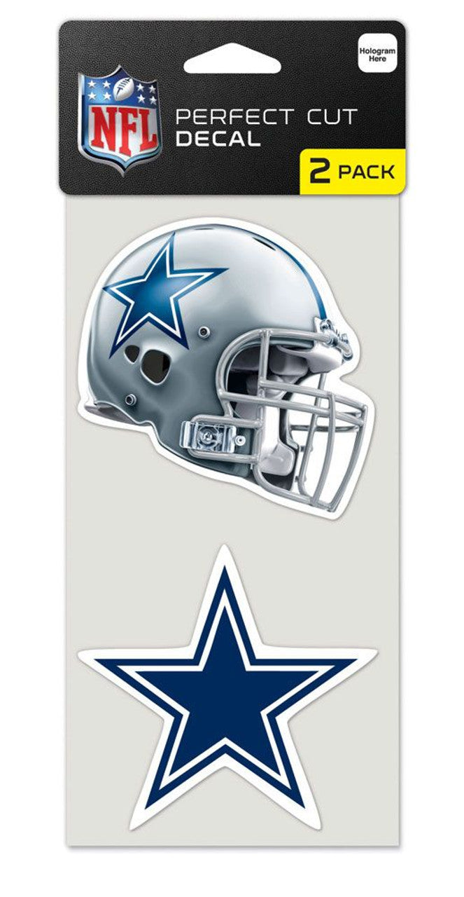 Dallas Cowboys Set of 2 Die Cut Decals