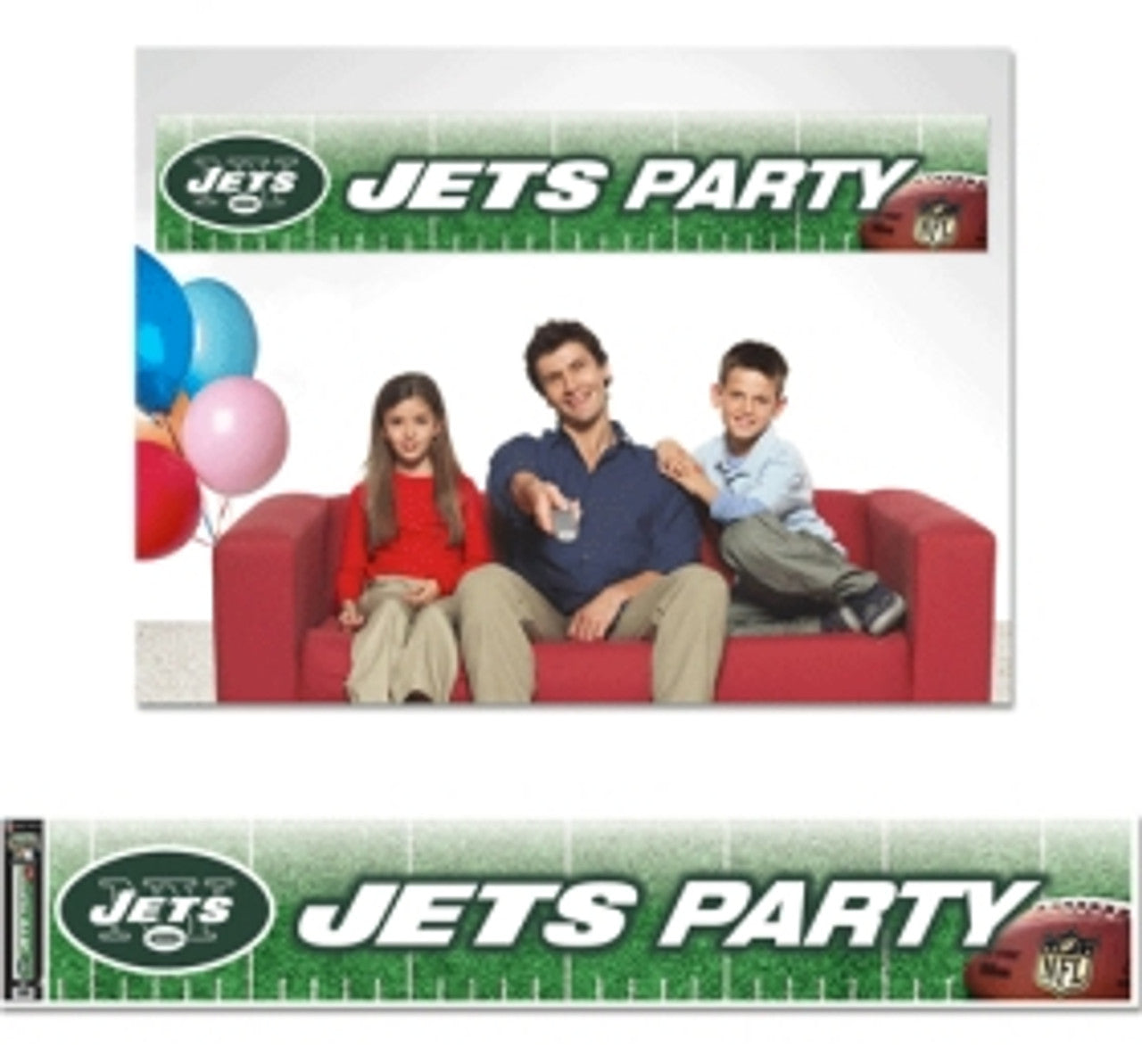 New York Jets Banner 12x65 Party Style CO