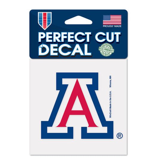 Arizona Wildcats Decal 4x4 Perfect Cut Color