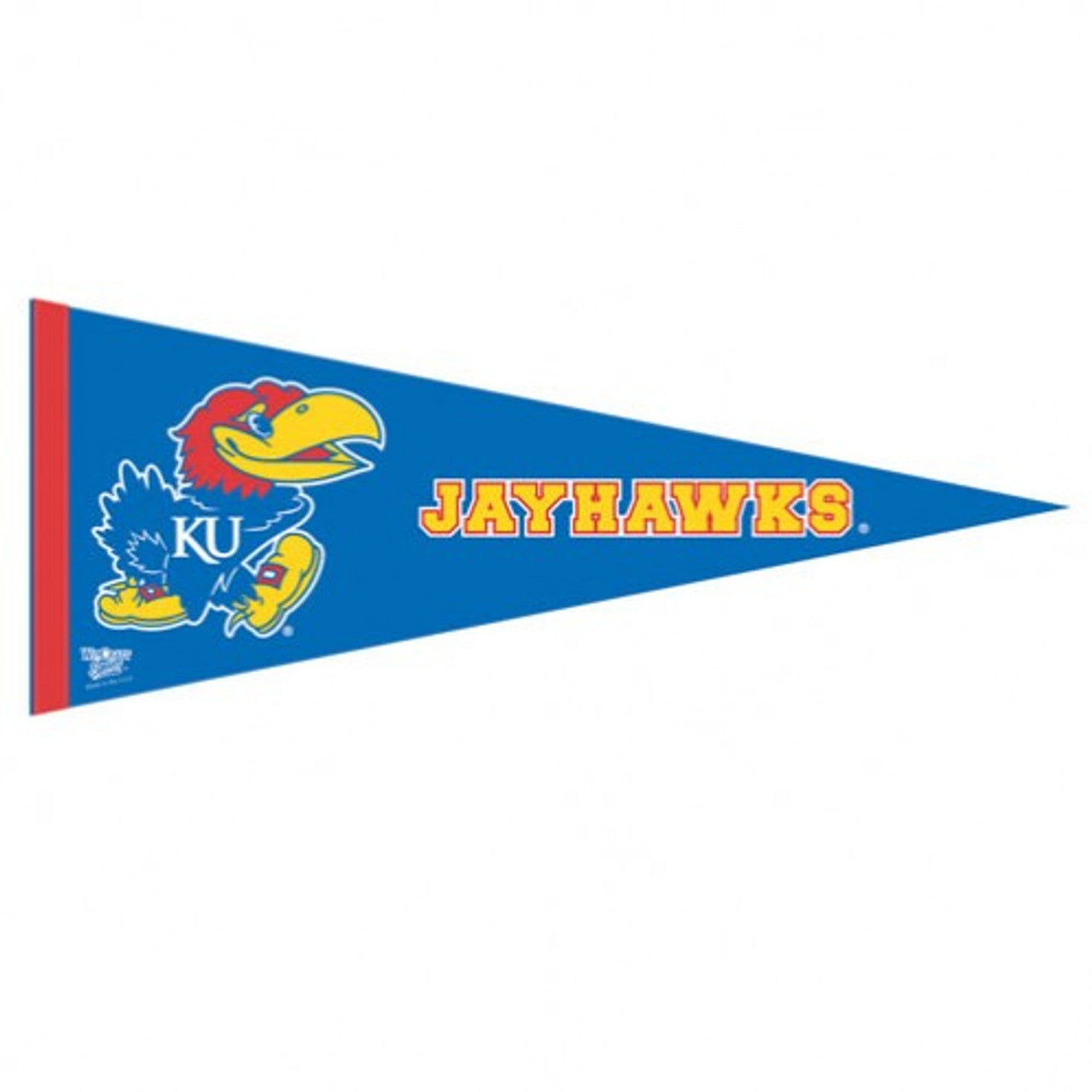 Kansas Jayhawks Pennant 12x30 Premium Style