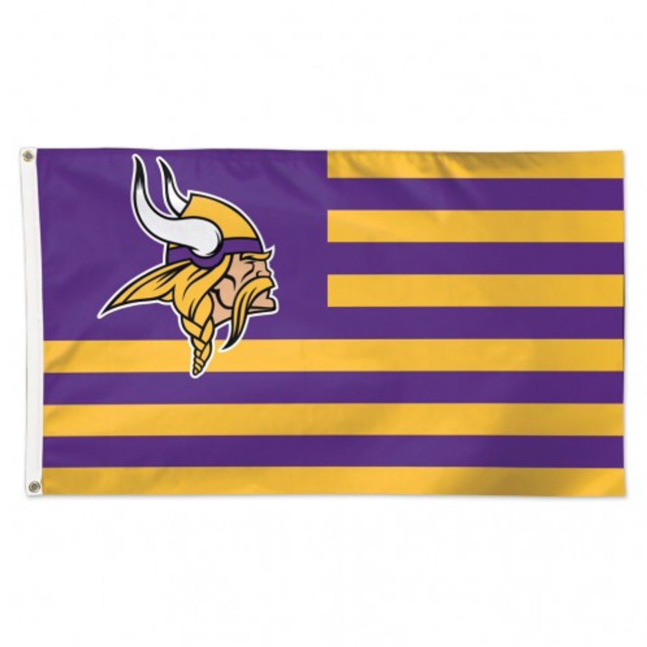 Minnesota Vikings Flag 3x5 Deluxe Americana Design