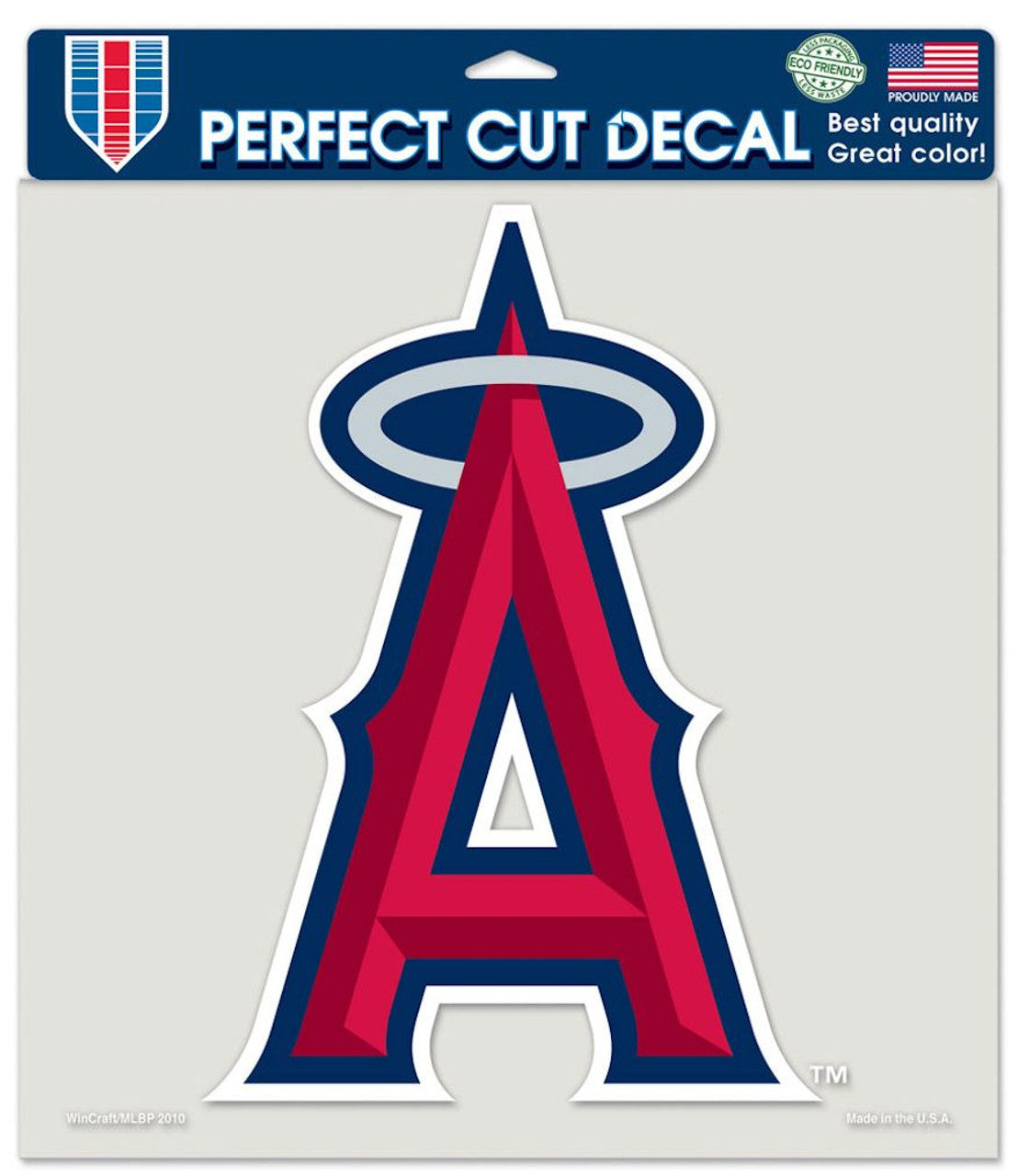 Los Angeles Angels of Anaheim Decal 8x8 Die Cut Color