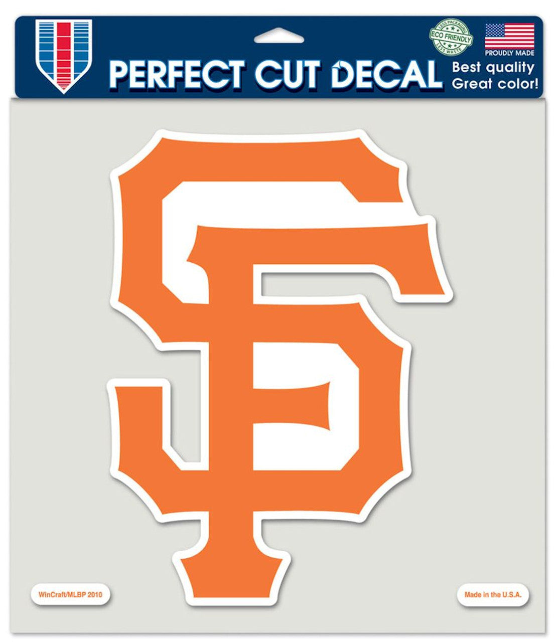 San Francisco Giants Decal 8x8 Die Cut Color