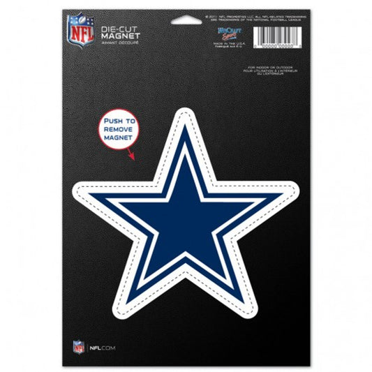 Dallas Cowboys Magnet - 6.5 in x 9 in - Die-Cut